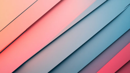 A visually appealing abstract background featuring soft color gradients and geometric shapes. Perfect for modern design projects and creative uses.の素材