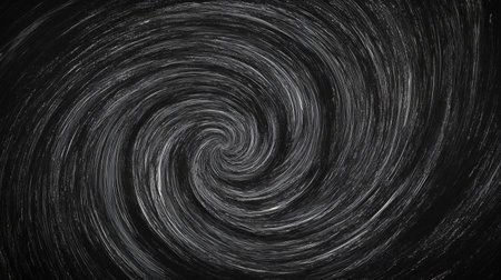 A captivating abstract swirl pattern on a dark background, showcasing dynamic movement and energy. Ideal for artistic and design projects.の素材