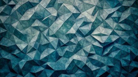 Captivating abstract background showcasing a textured geometric pattern in soothing shades of blue and gray, perfect for artistic projects or modern decor.の素材