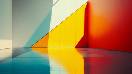 A minimalist financial graph illustrating profit margins over time, featuring sleek lines and a professional color palette, ideal for business presentations.の素材