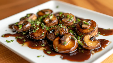 A mouthwatering plate of sautの素材