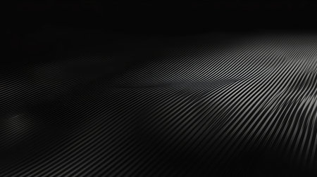 A clean and minimalistic graphic of diagonal lines in a gradient effect, creating a sense of movement and depth, suitable for backgrounds in design work.の素材