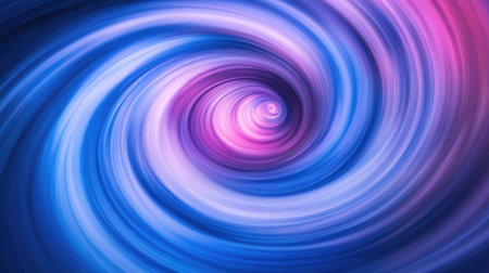 A mesmerizing blend of swirling colors in shades of blue and purple, creating a dynamic abstract background that evokes a sense of movement and depthの素材