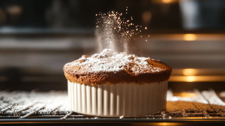 A beautifully baked soufflの素材