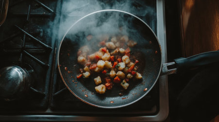 A close-up view of sautの素材