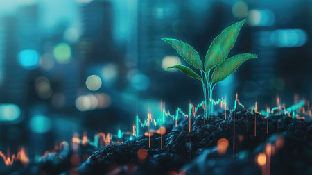 Development to success and motivation in 2024.Growth and development chart of company in new year 2024. Planning,opportunity, challenge and business strategy in new year 2024の素材