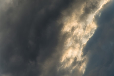 Gloomy sky