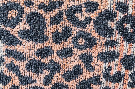 Beautiful texture of cotton fabrics close-up.の写真素材