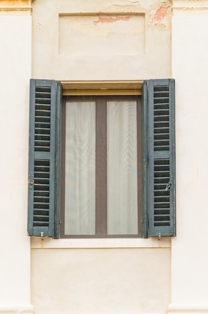 The best windows of Venice in beautiful sunny weatherの写真素材