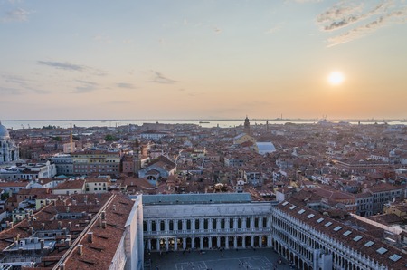 A variety of picturesque landscapes of gorgeous and charming Veniceの写真素材