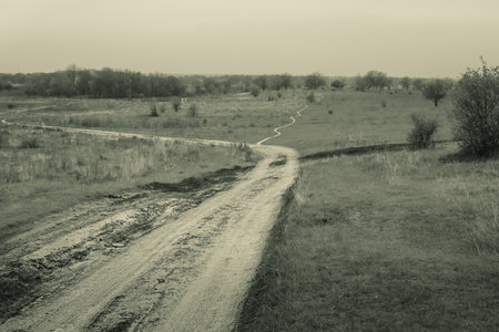 The weather before the rain is nature and inclement weather.の写真素材