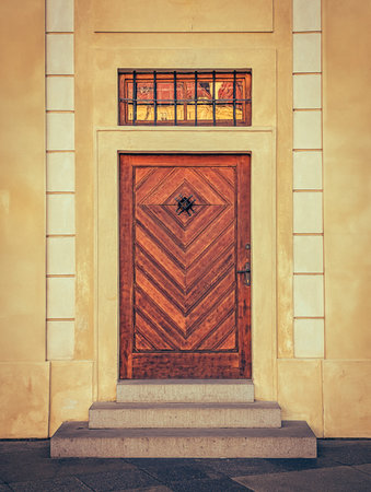 A collection of artistic photographs capturing old European doors. Each doorway reflects the spirit...