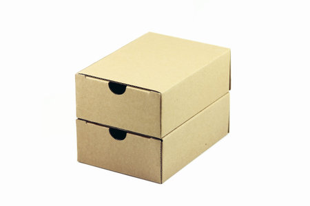 Boxes for packing of goods to customers.