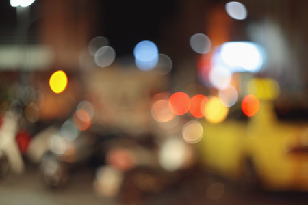 Street Lights Bokeh