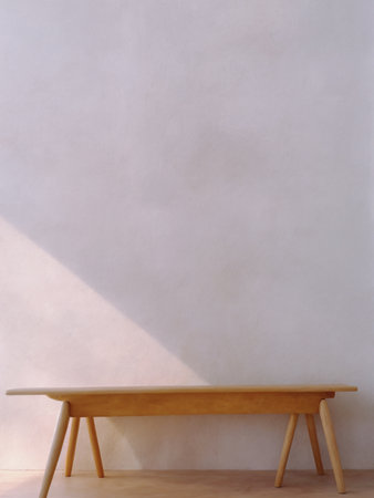 simple background empty wall. ai generated. minimal decoration interior. clean illustration concept. copy space. indoor design. easy lifestyle. comfortable object simple element decor white modern artの素材