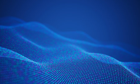technology hitech 3d background. 3d illustration. futuristic backdrop design. abstract object element. future wallpaper symbol. copy space. digital graphic. communication network glowing. simple lightの写真素材