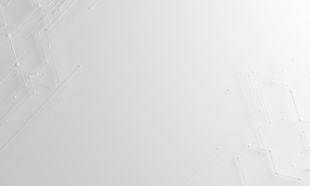 technology hitech 3d background. 3d illustration. futuristic backdrop design. abstract object element. future wallpaper symbol. copy space. digital graphic. communication network glowing. simple lightの写真素材