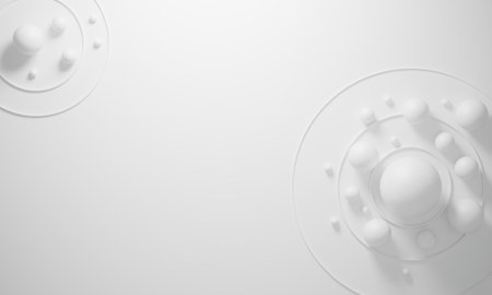technology hitech 3d background. 3d illustration. futuristic backdrop design. abstract object element. future wallpaper symbol. copy space. digital graphic. communication network glowing. simple lightの写真素材