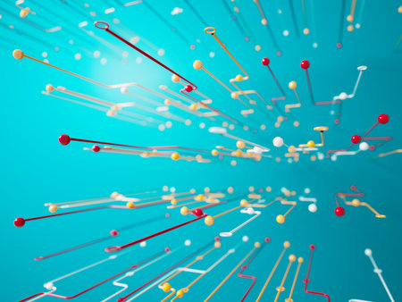 3d background images illustration. technology hi-tech rendering. 3d geometric abstract wallpaper....