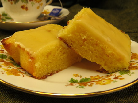 Homemake Lemon Brownieの写真素材