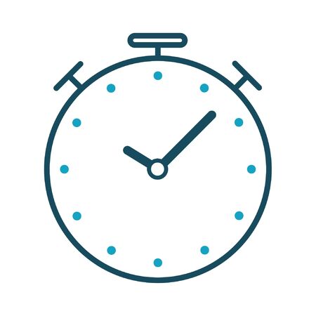 Stopwatch showing timeのイラスト素材