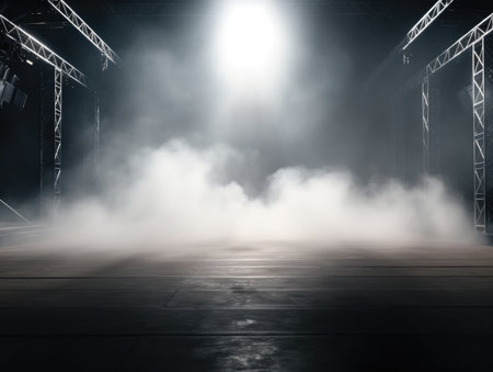 Stage Spotlight with smoke, Stage Spotlight with smoke, Stage Spotlight with smoke, Stage Spotlight with smoke, Stage Spotlight with smoke, Stage Spotlight with smoke, Stage Spotlight with smoke, Stage Spotlightの素材
