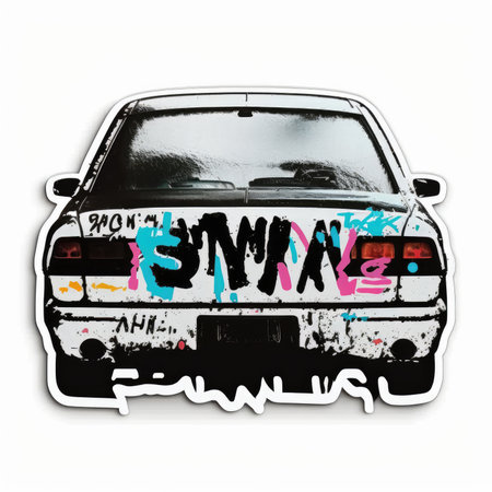 Summer Vacation Travel Holidays Vacation Word Graffiti Motivation Concept. Vector illustration, painting by Basquiat, graffity, sticker, neo-expressionist.の素材