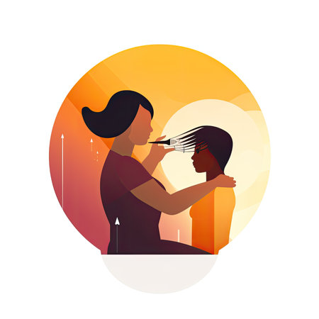 Man and woman smoking cigarette. Vector illustration in flat design style. Vector illustration in a flat styleの素材