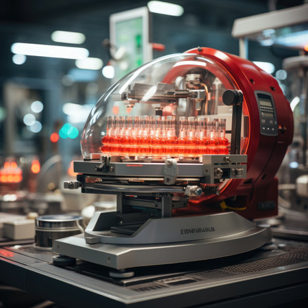 Laboratory equipment with test tubes. laboratory equipment. scientific research.の素材