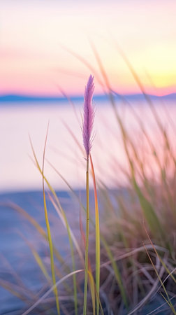 flowers focus sunset tranquility grace landscape zen harmony rest calmness unity harmony photography wall art poster wallpaperの素材