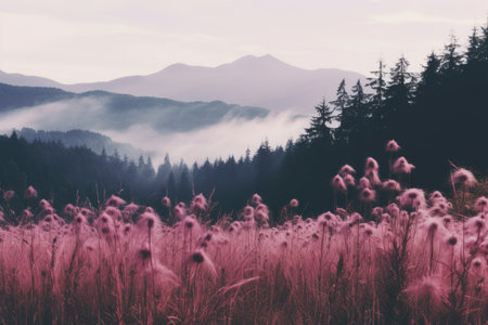 field wind grass moody wild peaceful landscape freedom scene beautiful nature wallpaper photo wall art posterの素材
