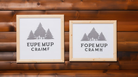 Blank empty frame poster mockup portfolio living room presentation furniture living room wall art furniture patternの素材