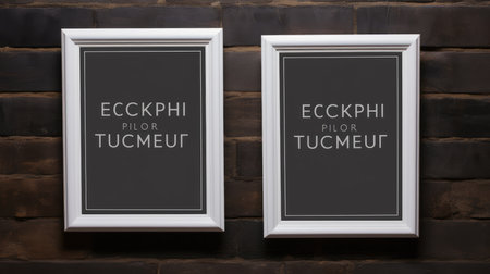 Blank empty frame poster mockup portfolio living room presentation furniture living room wall art furniture patternの素材
