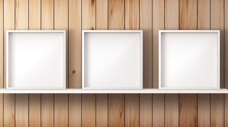 Blank empty frame poster mockup portfolio living room presentation furniture living room wall art furniture patternの素材