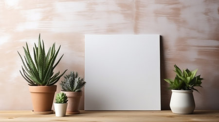 Blank empty frame poster mockup portfolio living room presentation furniture living room wall art furniture patternの素材