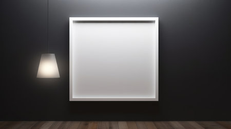 Blank empty frame poster mockup portfolio living room presentation furniture living room wall art furniture patternの素材