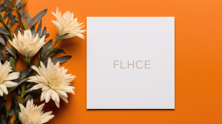 marriage invitation postcard mockup romance letter message wedding birthday blank paper celebration templateの素材