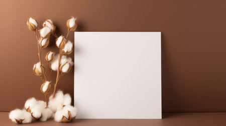 marriage invitation postcard mockup romance letter message wedding birthday blank paper celebration templateの素材
