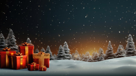 Merry Christmas background christmas element Vector illustration realistic clipart bright postcard holiday feelingの素材