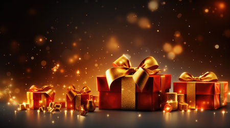 Merry Christmas background christmas element Vector illustration realistic clipart bright postcard holiday feelingの素材