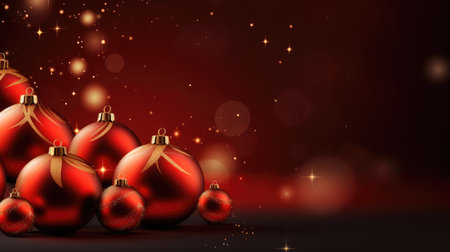 Merry Christmas background christmas element Vector illustration realistic clipart bright postcard holiday feelingの素材