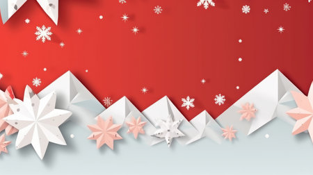 Christmas banner blank space text santa claus celebrate giftboxes green background clipart Christmas ornamentの素材