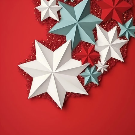 Christmas banner blank space text santa claus celebrate giftboxes green background clipart Christmas ornamentの素材