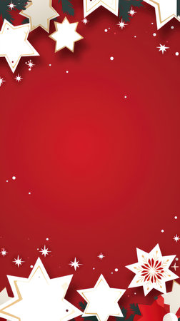 Christmas banner blank space text santa claus celebrate giftboxes green background clipart Christmas ornamentの素材