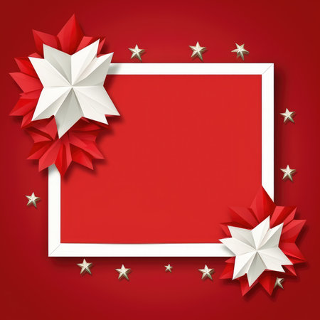Christmas banner blank space text santa claus celebrate giftboxes green background clipart Christmas ornamentの素材