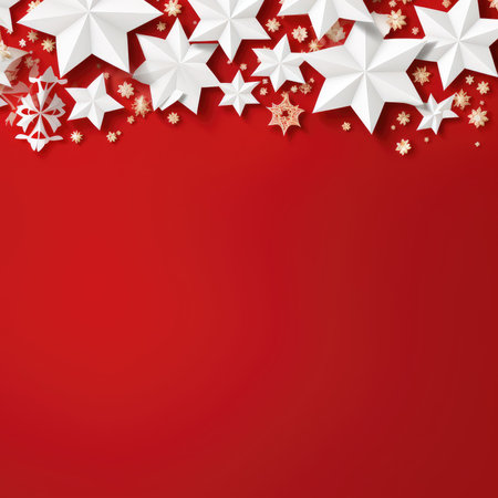 Christmas banner blank space text santa claus celebrate giftboxes green background clipart Christmas ornamentの素材