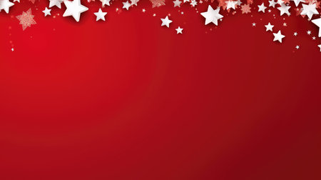 Christmas banner blank space text santa claus celebrate giftboxes green background clipart Christmas ornamentの素材