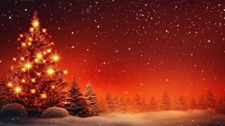 Sparkling Christmas Ornaments Decoration Defocused Background background Winter xmas holiday theme bannerの素材