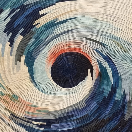 Abstract oil paint brush strokes background colors stain dye ink painting waves sea ocean canvas wall artの素材