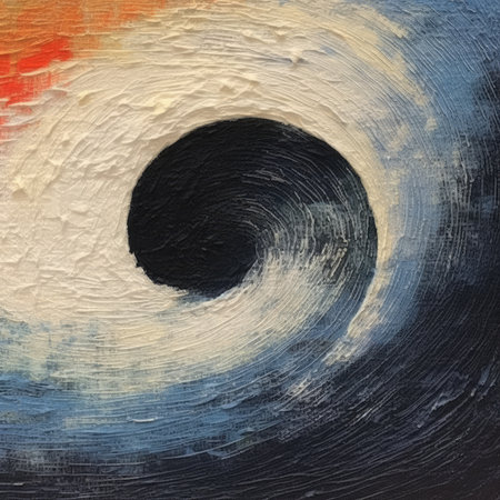 Abstract oil paint brush strokes background colors stain dye ink painting waves sea ocean canvas wall artの素材